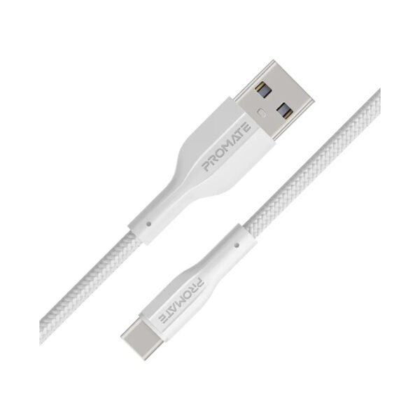 Promate Cable Type-c To type-c O-Flex White