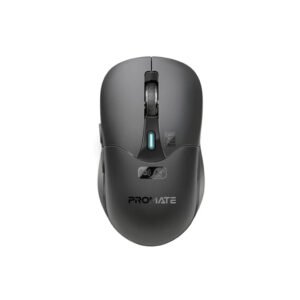 Promate Dual Mode Rechargebale Wireless Mouse Black