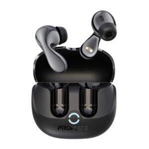 Promate Hybrid ANC TWS Earbuds Black