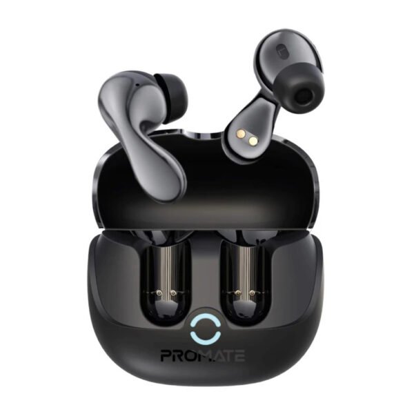 Promate Hybrid ANC TWS Earbuds Black